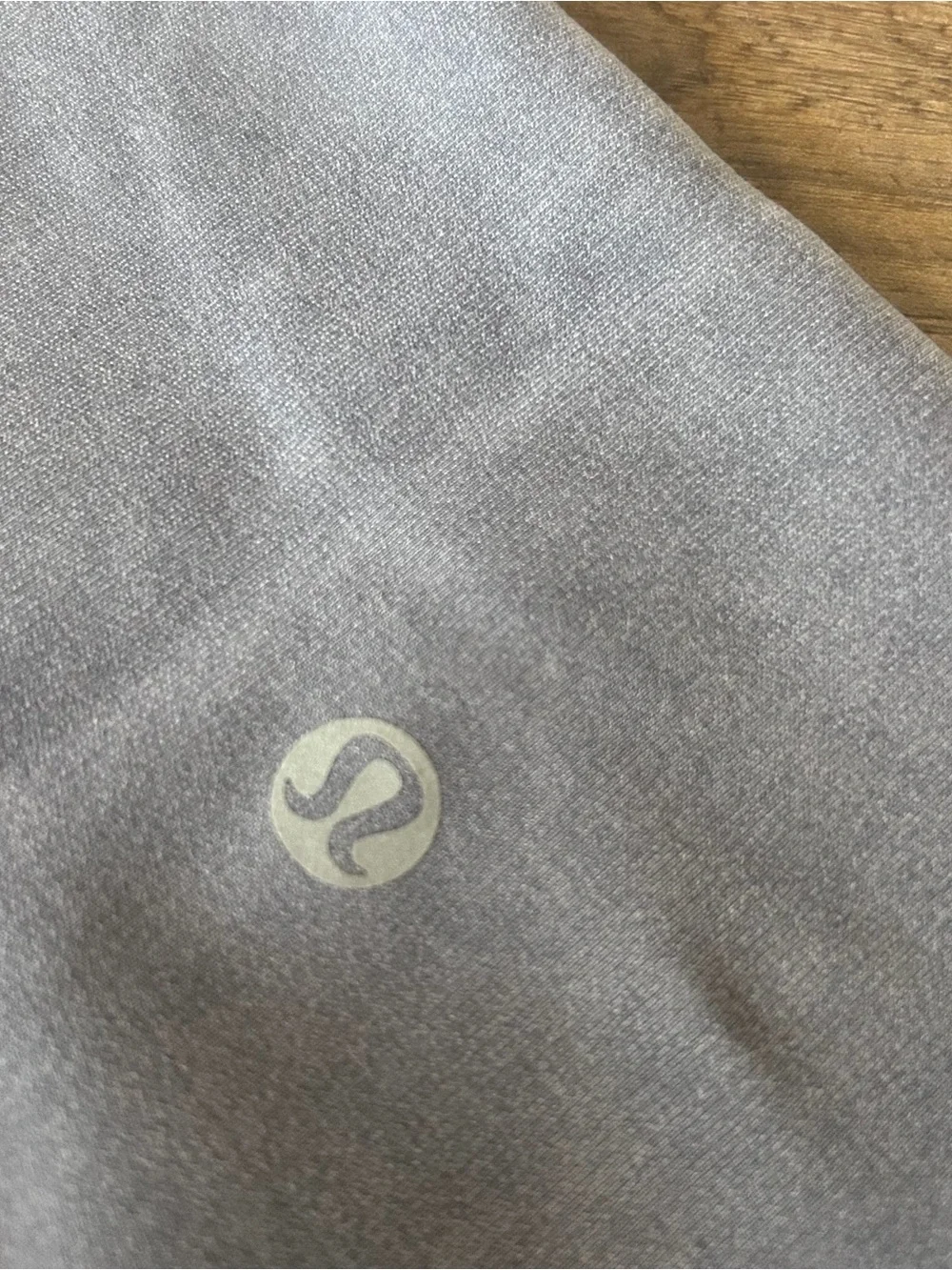 Lululemon Leggings blue washed denim color size 10 excellent